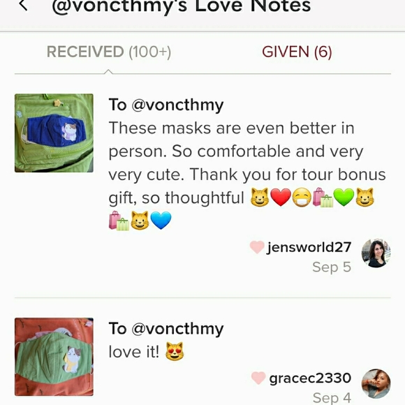 HTF 1 adult pink Hikosen Cara Embroidered Mask - Picture 12 of 12